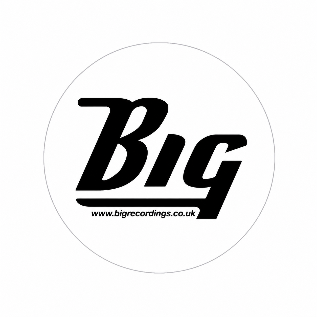 3IG club event brand — BIG RECORDINGS